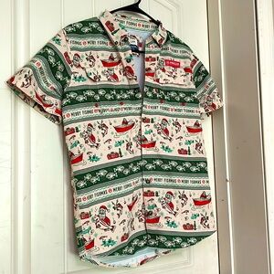 Boys Christmas fishing Magellan shirt